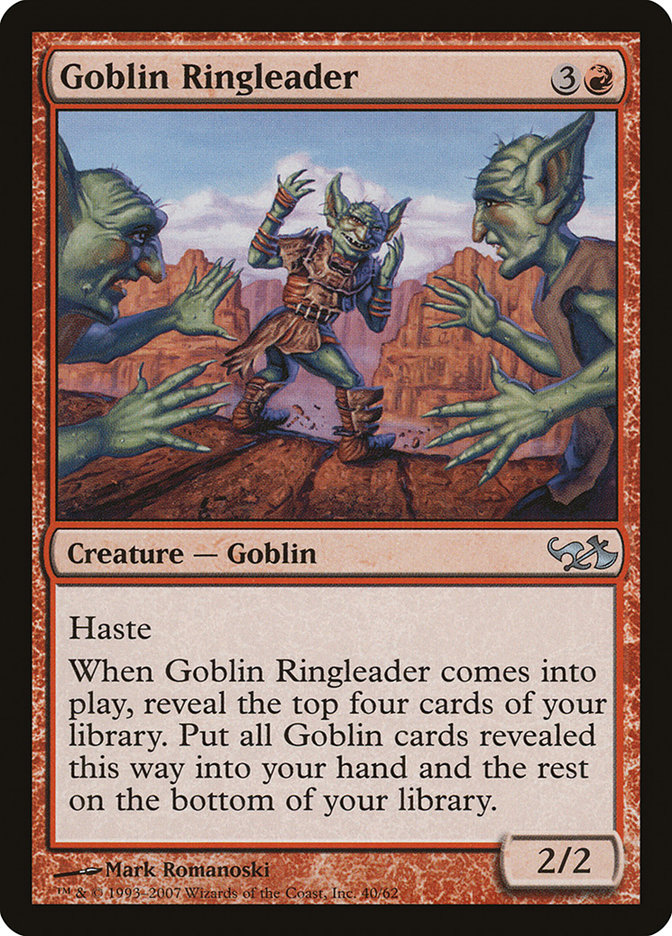 mtg all goblin cards Goblin Ringleader | Duel Decks: Elves vs. Goblins