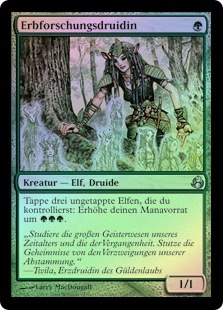 初版 Foil 遺産のドルイドHeritage Druid MOR 4枚セット HeritageDruid__10128.