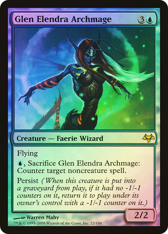 ★MTG　Glen Elendra Archmage　プロモ　foil　未開封 ☆MTG Glen Elendra Archmage プロモ foil 未開封 Glen Elendra