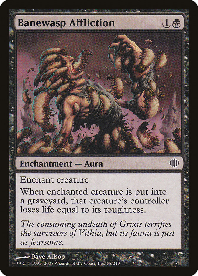 mtg afflict cards Magic The Gathering - Aetherdrift Commander Destroy target nonblack creature. afflict Card Tag