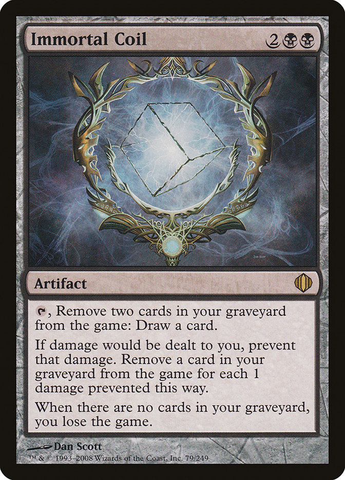 mtg cards that prevent you from losing Immortal Coil | Shards of Alara