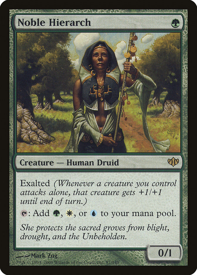 貴族の教主/Noble Hierarch CON mtg サイン サインド Noble Hierarch | Conflux | Star City Games