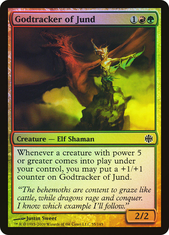 jund cards mtg Godtracker of Jund | Alara Reborn