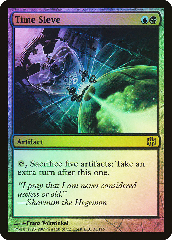 MTG 時の篩/Time Sieve foil PSA10 Time Sieve | Alara Reborn | Star City Games