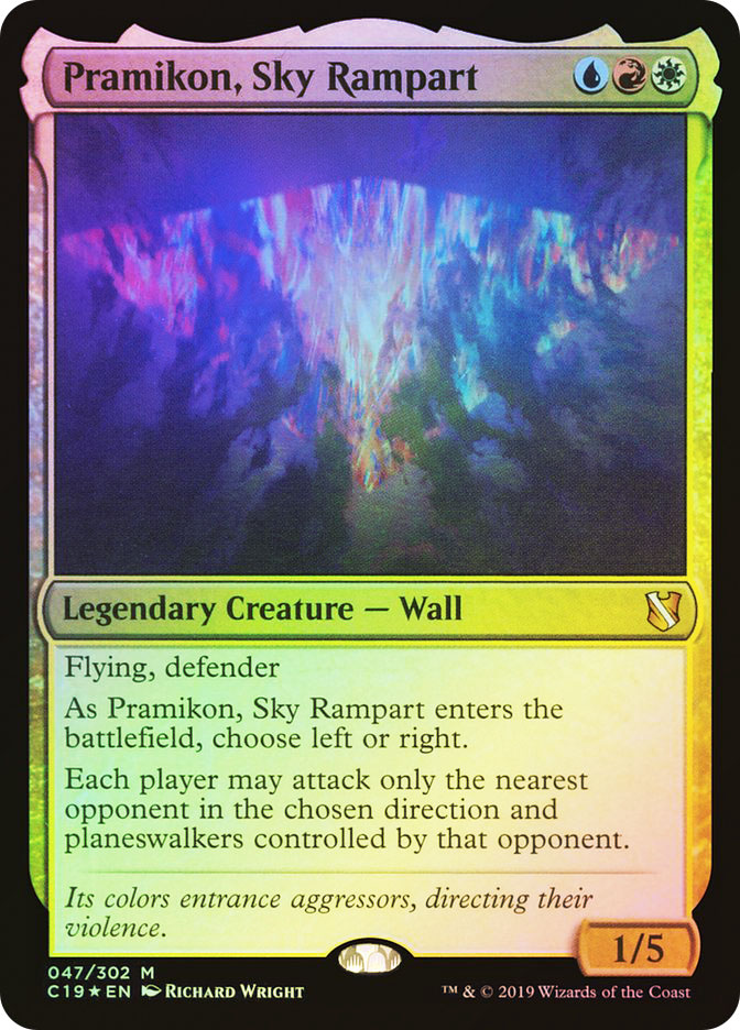 mtg pramikon commander deck Pramikon, Sky Rampart [Commander 2019] Mint / near mint condition trading card Like a Raging River -