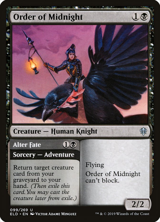 Order of Midnight // Alter Fate | Throne of Eldraine | Star City Games