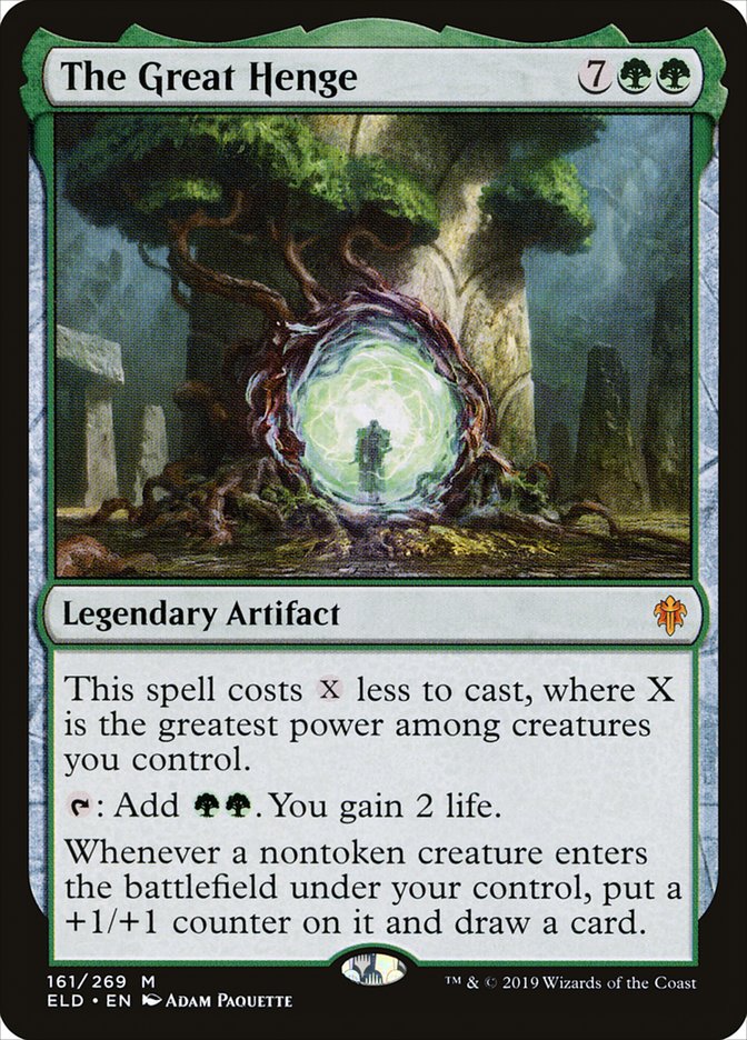 MTG 英語 FOIL グレートヘンジ The Great Henge The Great Henge | Throne of Eldraine | Star City Games