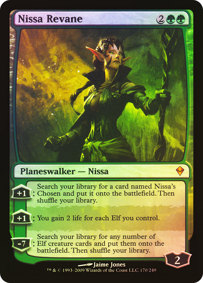 MTG ニッサ・レヴェイン/Nissa Revane サインド Nissa Revane | Zendikar | Star City Games