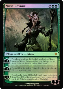 MTG ニッサ・レヴェイン/Nissa Revane サインド Nissa Revane | Zendikar - German | Star City Games