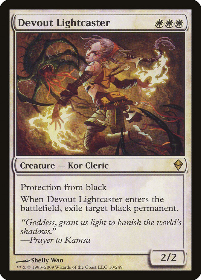 Devout Lightcaster | Zendikar | Star City Games