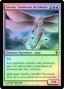 Linvala, Keeper of Silence　Foil　Signed LinvalaKeeperOfSilence__41579.