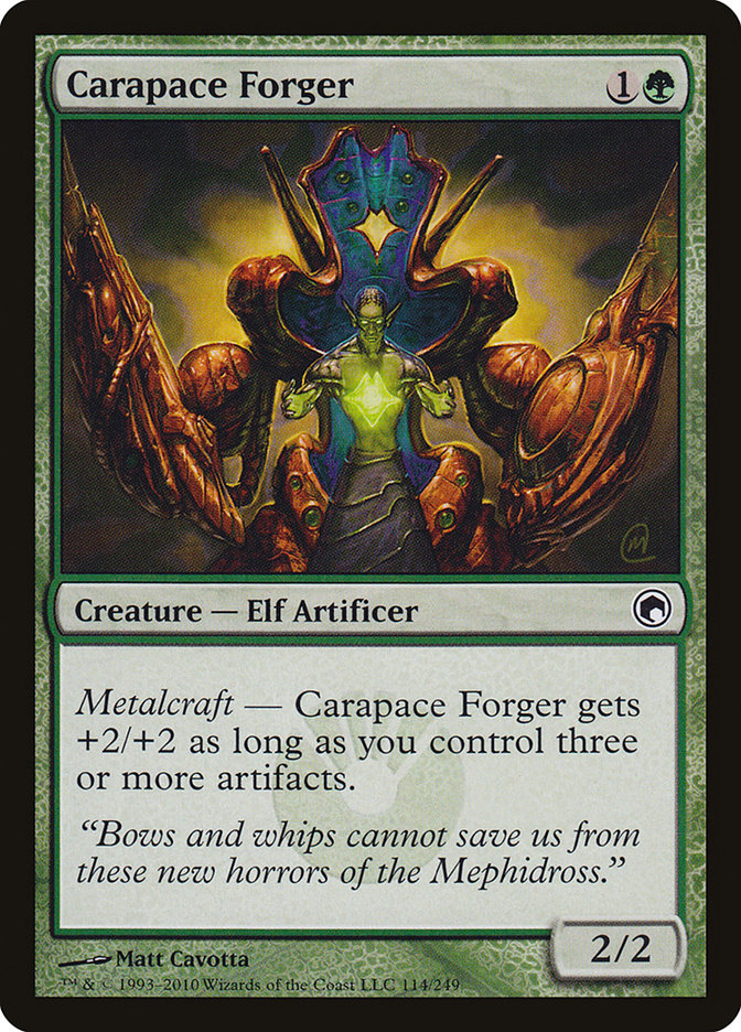 Carapace Forger | Scars of Mirrodin | Star City Games
