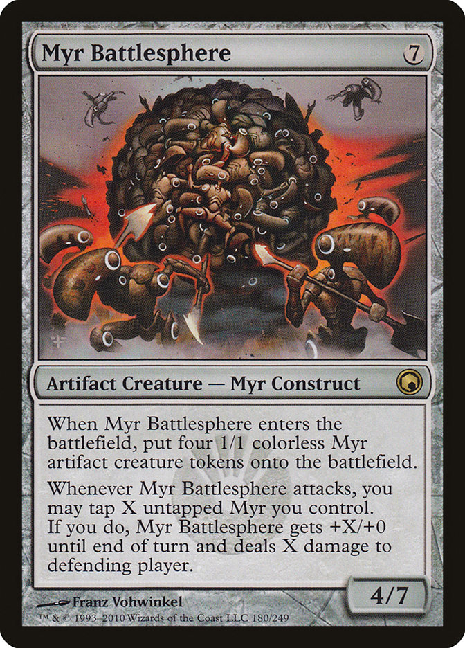 Myr Battlesphere | Scars of Mirrodin | Star City Games