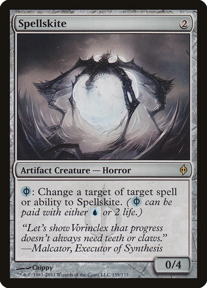 Magic the Gathering New Phyrexia Rare Spellskite #159 Magic the Gathering New Phyrexia Rare Spellskite #159