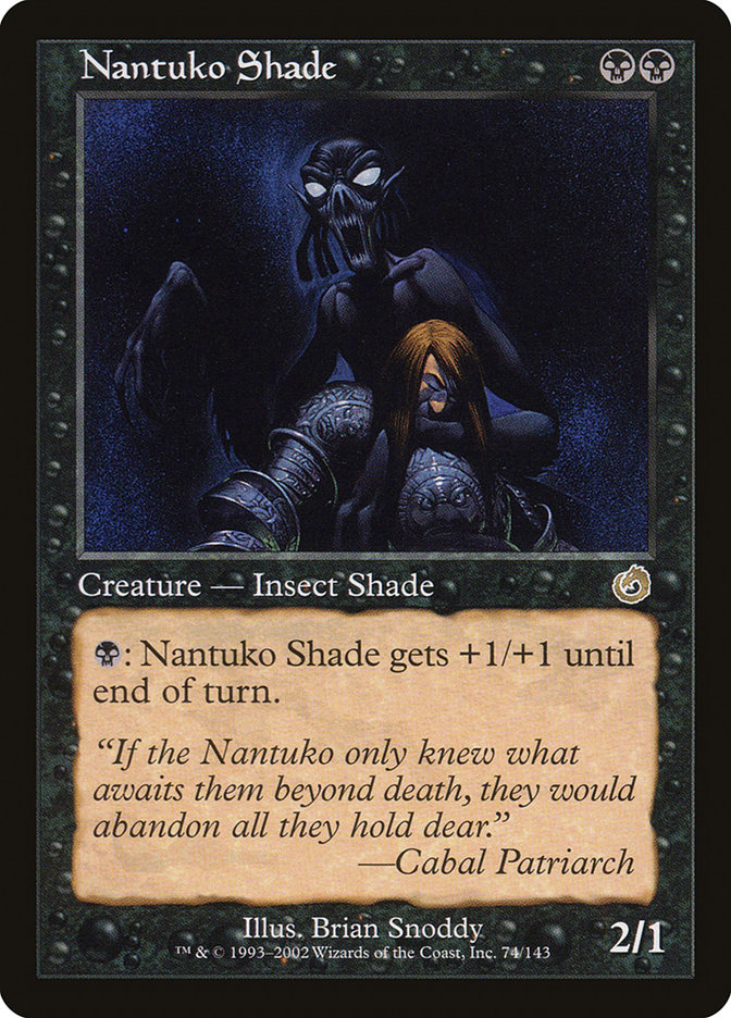 ナントゥーコの影/Nantuko Shade Foil 英語 4枚 MTG Nantuko Shade | Torment | Star City Games