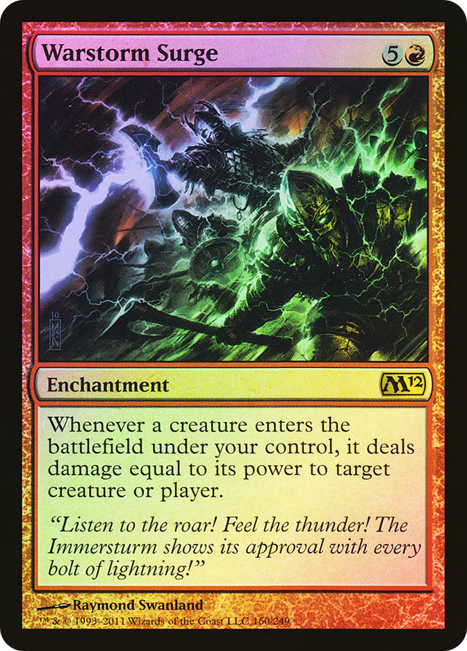 mtg cards like warstorm surge Rakka Mar, I poop Lightning Bolts - Multiplayer Commander Decklists -  Commander (EDH) - The Game - MTG Salvation Forums