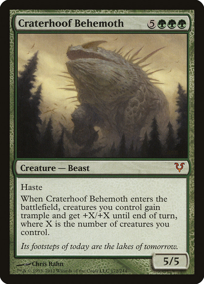 Craterhoof Behemoth | Avacyn Restored | Star City Games