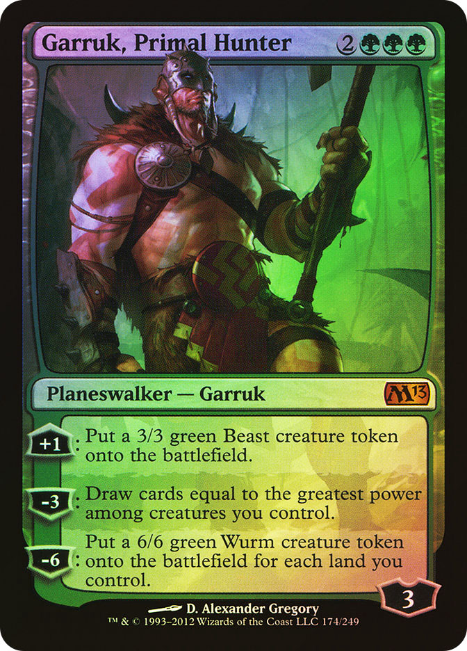 Magic The Gathering - Garruk, Primal Hunter - Carta Singola M12 Rara, Magic 2012 Core Set