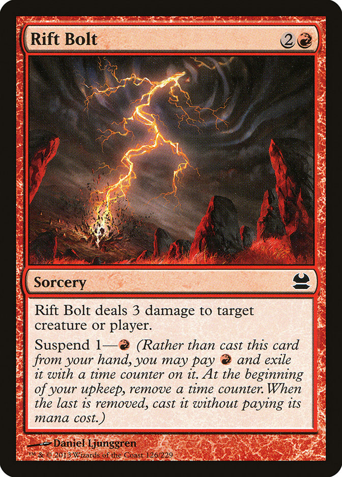 Rift Bolt | Modern Masters | Star City Games