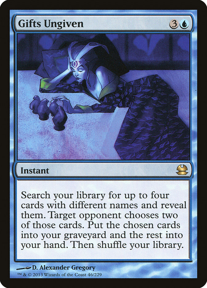 けちな贈り物　日本語　foil 初版　SP+　Gifts Ungiven EDH Gifts Ungiven | Modern Masters | Star City Games