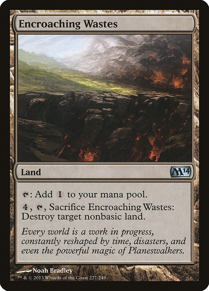 destroy land cards mtg Elite Commander Destruction Deck - Jeskai - Red Blue White - EDH - Numot, The Devastator - 100 Card - Custom Magic The Gathering Deck then shuffles. Encroaching Wastes | Magic 2014