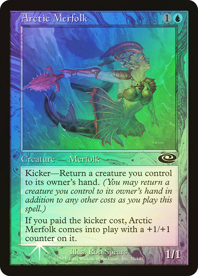北極マーフォーク/Arctic Merfolk FOIL ArcticMerfolk__22050.