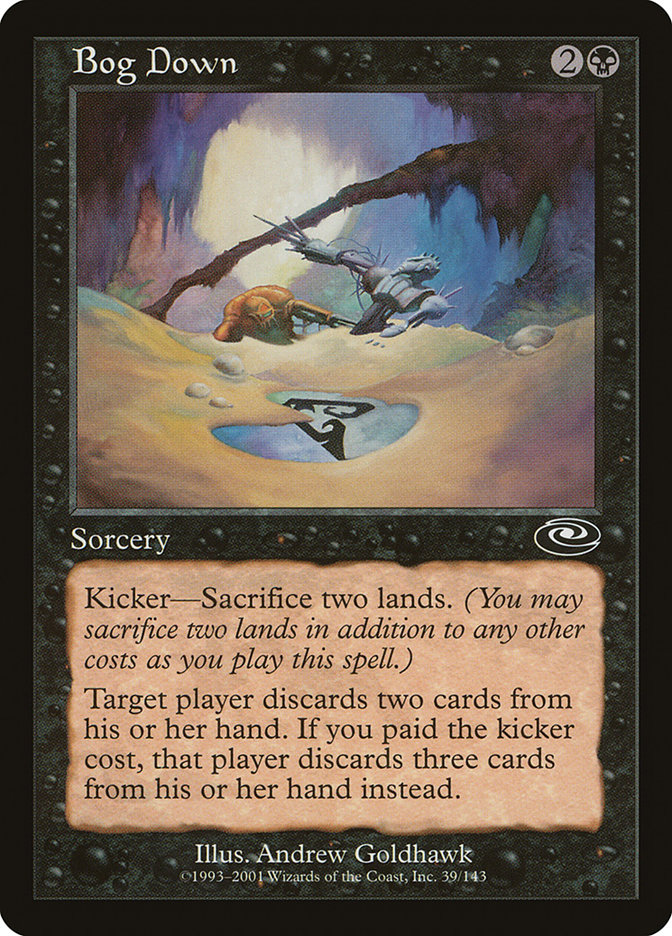mtg target player discards a card Unburden [Scourge] Oasis Games | Your Refuge
