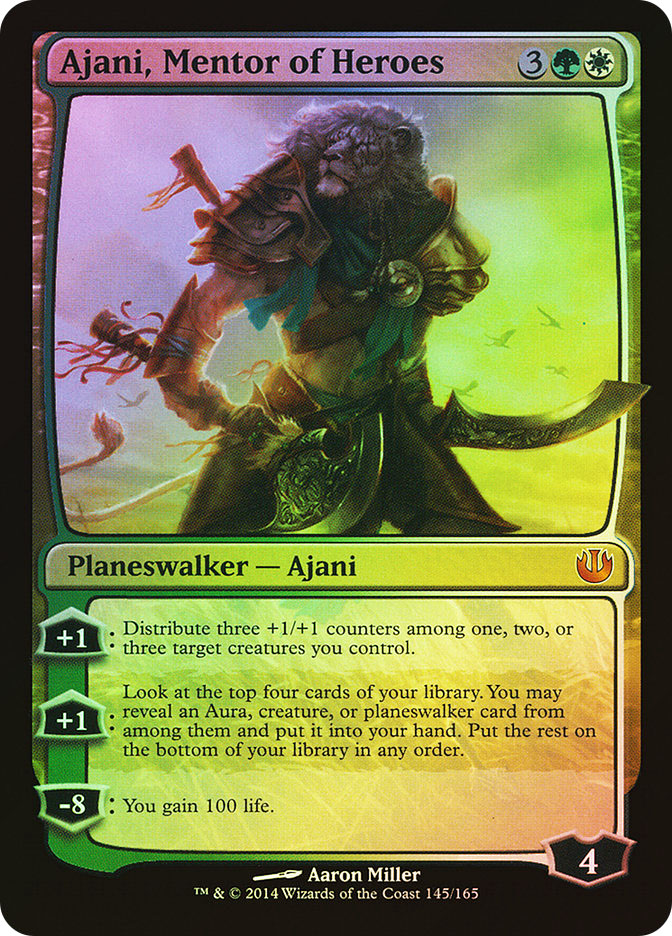Ajani, Mentor of Heroes | Journey into Nyx | Star City Games Ajani, Mentor of Heroes | Journey into Nyx | Star City Games