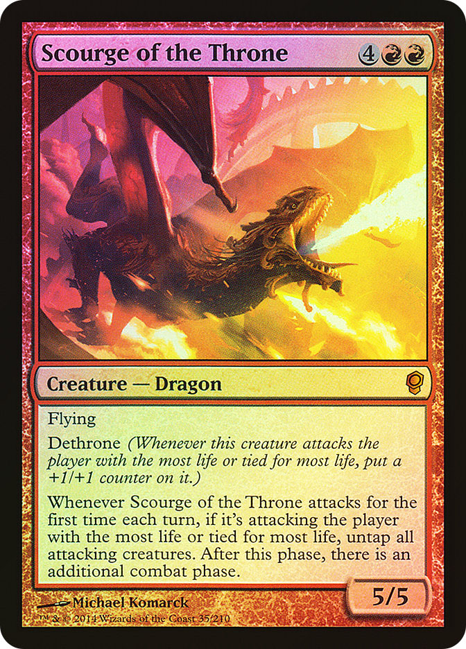 【PSA10】SCOURGE OF THE THRONE Scourge of the Throne | Conspiracy | Star City Games
