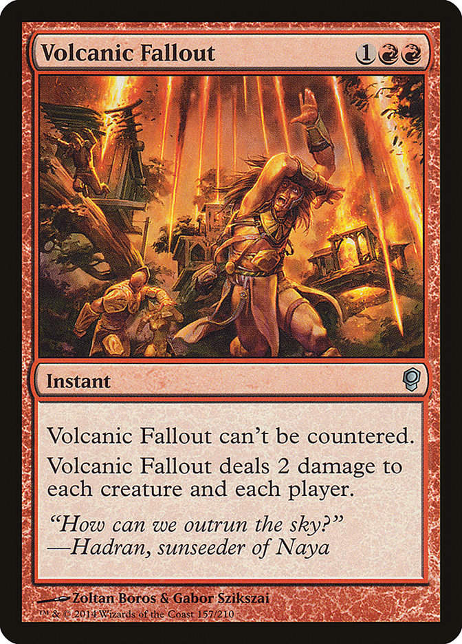 MTG Volcanic  その1 Volcanic Fallout | Conflux | Star City Games