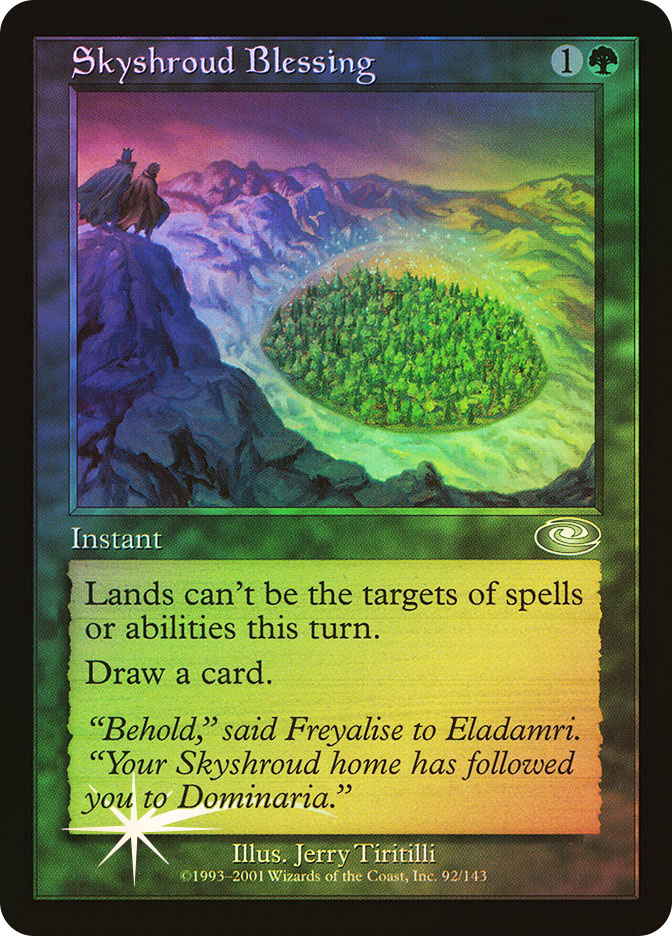 Skyshroud Blessing | Planeshift | Star City Games