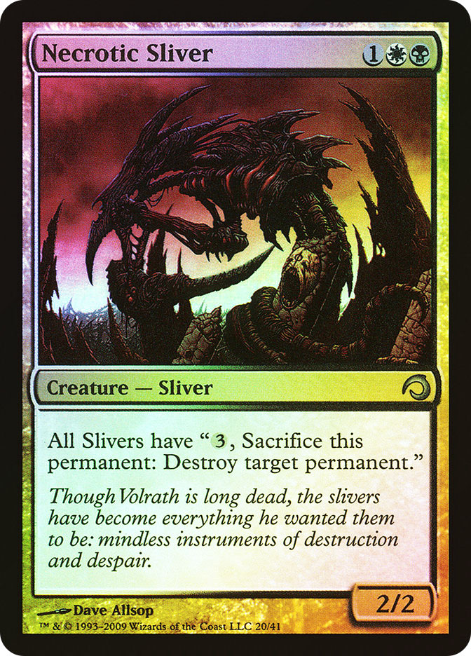 Necrotic Sliver | Premium Deck Series: Slivers | Star City Games