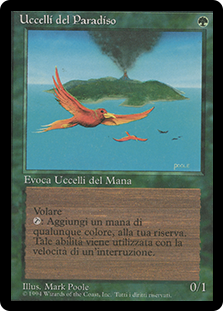 Birds of Paradise (BB) | 3rd Edition - Black Border - Italian 