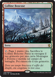 Wooded Foothills | Khans of Tarkir - Italian | Star City Games