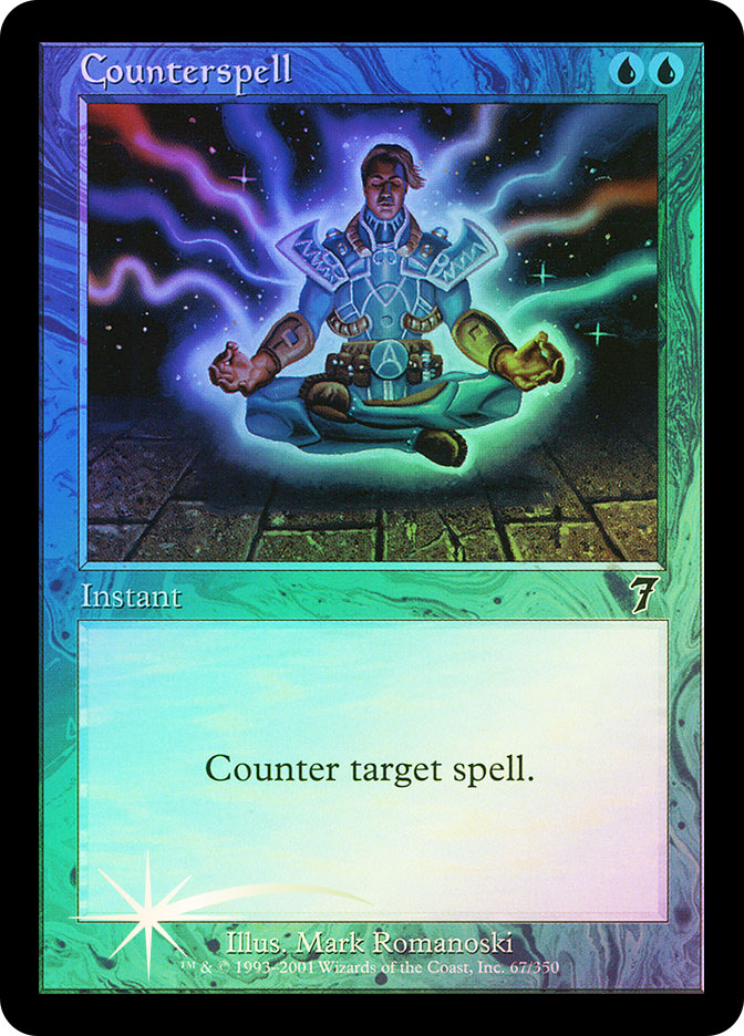 対抗呪文　foil MB2 counterspell Counterspell | Mystery Booster 2 | Star City Games