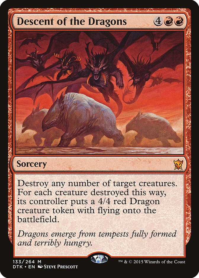 Descent of the Dragons | Dragons of Tarkir | Star City Games