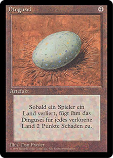 Dingus Egg (BB) | 3rd Edition - Black Border - German | Star City