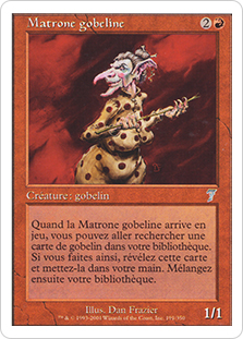 【Foil】 Goblin Matron / ゴブリンの女看守 7ED Foil】《ゴブリンの女看守/Goblin Matron》[7ED] 赤U | 日本最大級 MTG