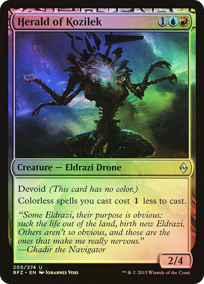 Herald of Kozilek | Battle for Zendikar | Star City Games
