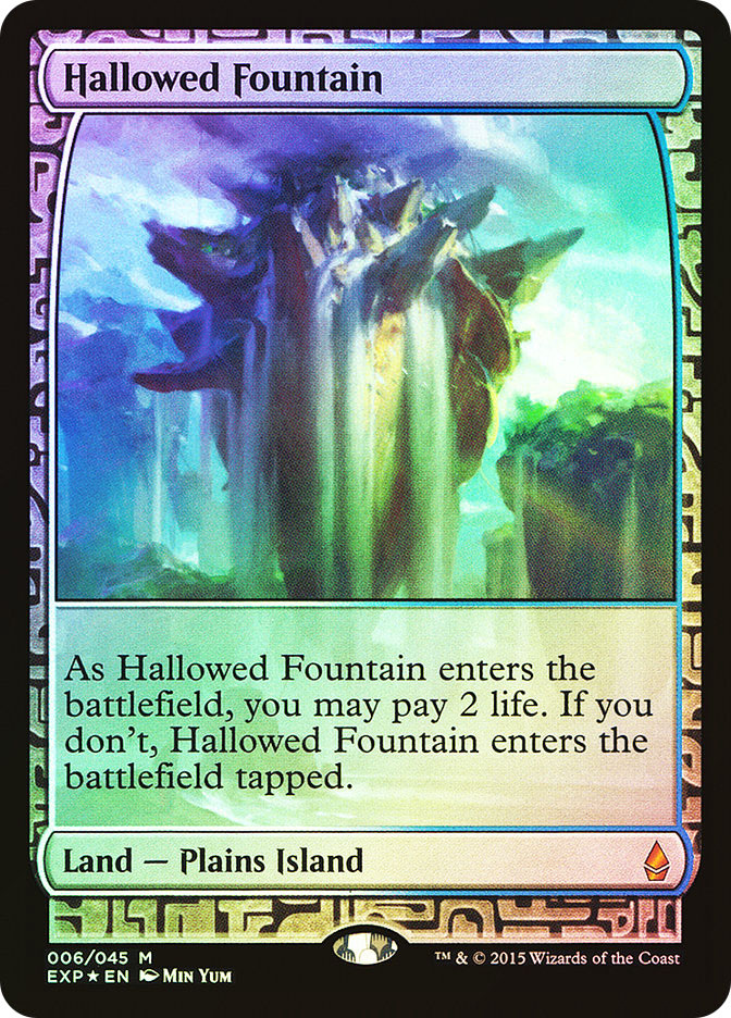 Hallowed Fountain (Full Art) | Masterpiece Series: Zendikar