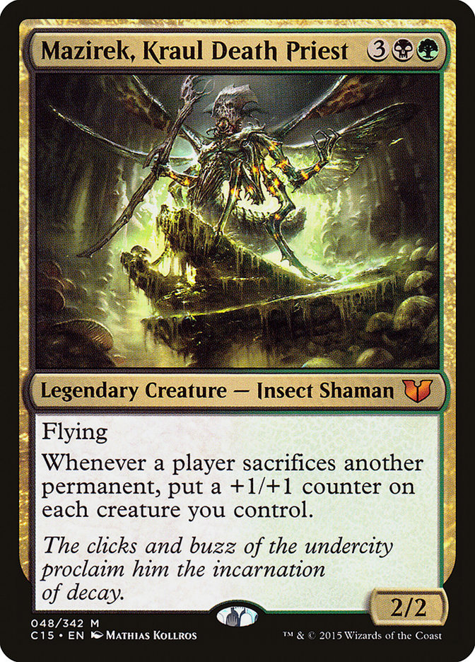 Mazirek, Kraul Death Priest | Commander 2015 | Star City Games