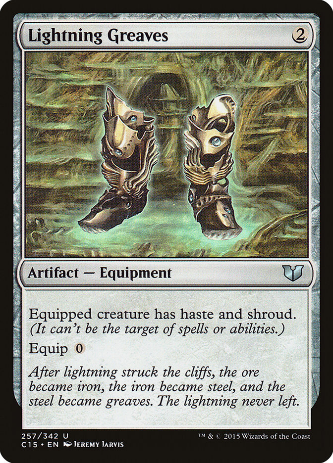 Lightning Greaves | Commander 2015 | Star City Games