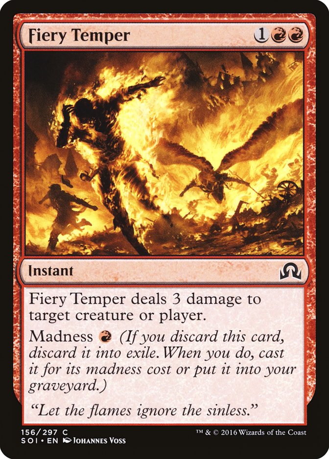 Fiery Temper | Shadows over Innistrad | Star City Games
