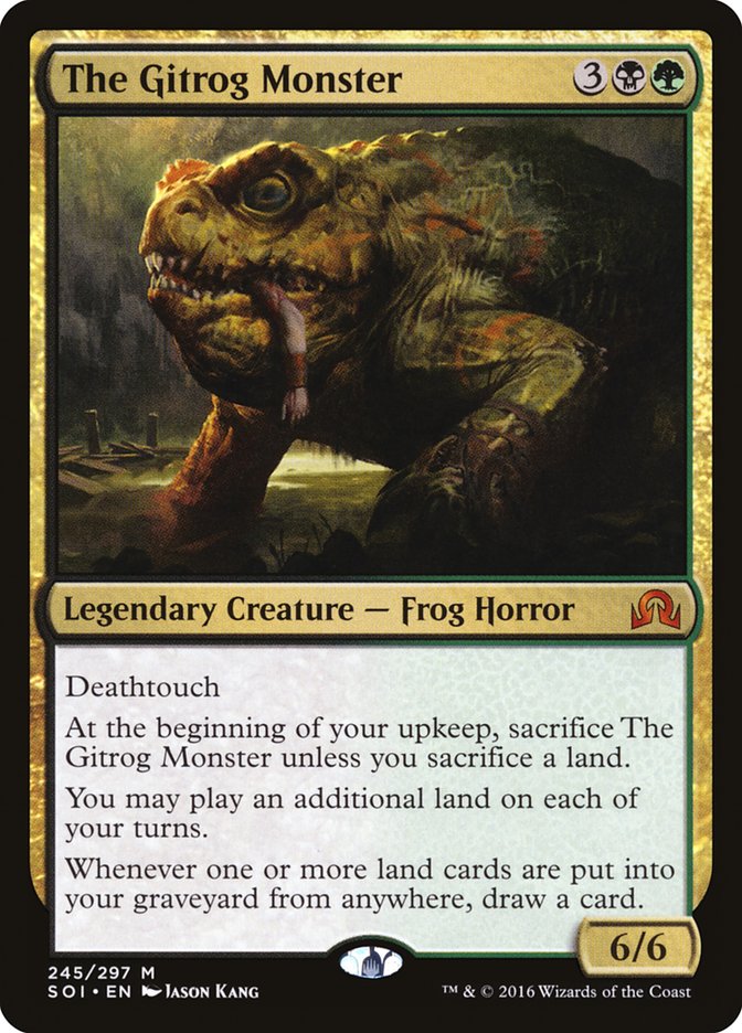 マジック：ザ・ギャザリング The Gitrog Monster MTG commander deck The Gitrog Monster | Shadows over Innistrad | Star City Games