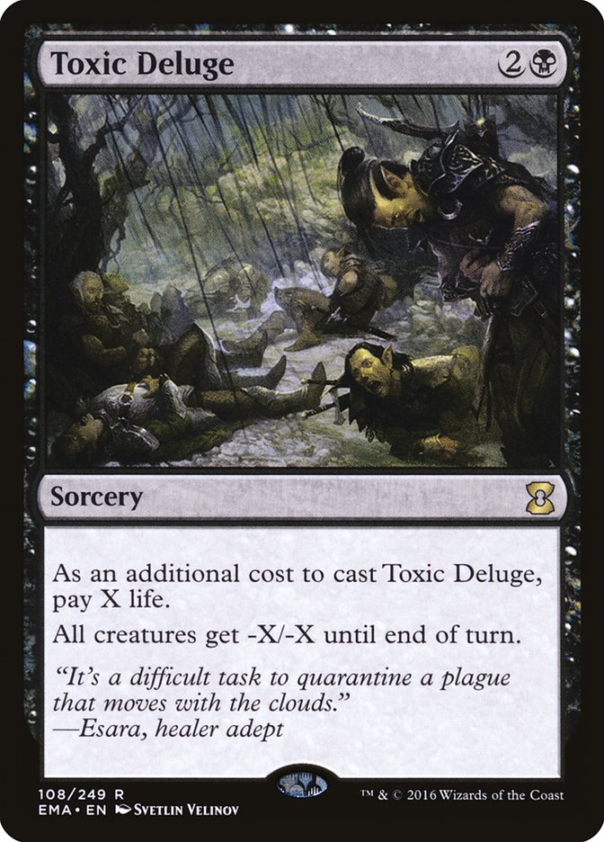 all toxic cards mtg Theorycrafting in Phyrexia: Will Be One Draft Arena Zone Toxic Deluge | Eternal Masters