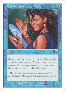 MTG Foil 手練 Sleight of Hand 第7版 7ED 英語版 Sleight of Hand · Seventh Edition (7ED) #98☆ · Scryfall