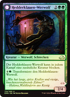 Tangleclaw Werewolf // Fibrous Entangler | Eldritch Moon - German | Star  City Games