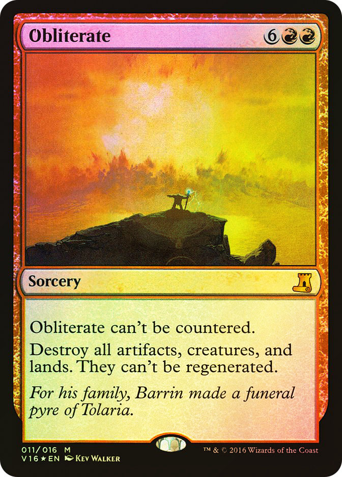 Obliterate | From the Vault: Lore | Star City Games