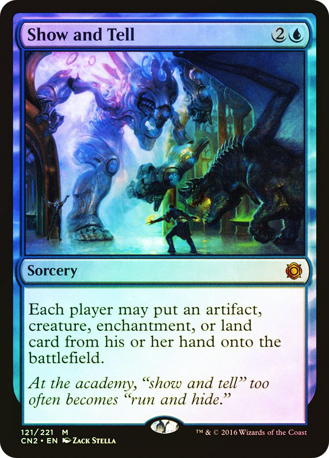 MTG　実物提示教育/Show and Tell　[USG] 　英語版4枚セット MTG実物提示教育/Show and Tell[USG] 英語版4枚セット