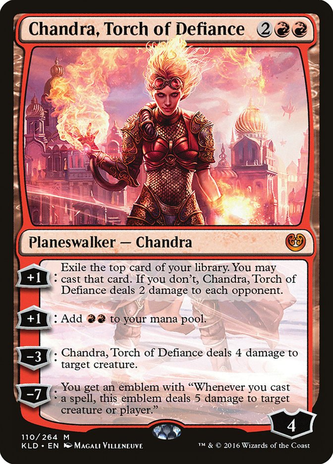 mtg chandra cards Core Set 2020 Rare Chandra, Acolyte of Flame #126 Put two 3/1 red Elemental creature tokens with haste onto the battlefield Chandra Ablaze MTG - Zendikar